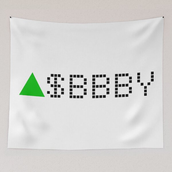 Item preview, Bed Bath & Beyond - Stock Ticker Green - Black Font designed and sold by frankyou.