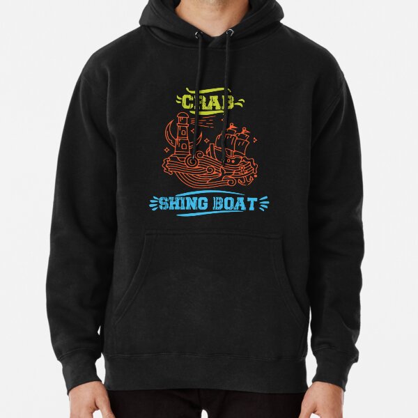 Deadliest Catch Skull and Crab Pullover Hoodie by marpit1 Redbubble