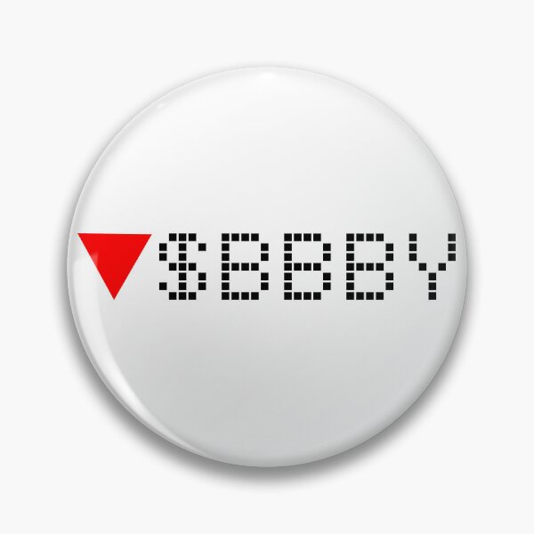 Item preview, Bed Bath & Beyond - Stock Ticker Red - Black Font designed and sold by frankyou.