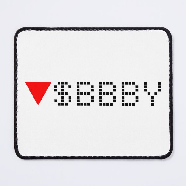 Item preview, Bed Bath & Beyond - Stock Ticker Red - Black Font designed and sold by frankyou.