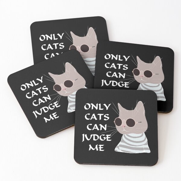 Item preview, Discover the funniest looking cats on our adult funny t shirts. Only cats can judge us, but you can judge our shirts. Shop now! designed and sold by SERGEY OVCHARUK.