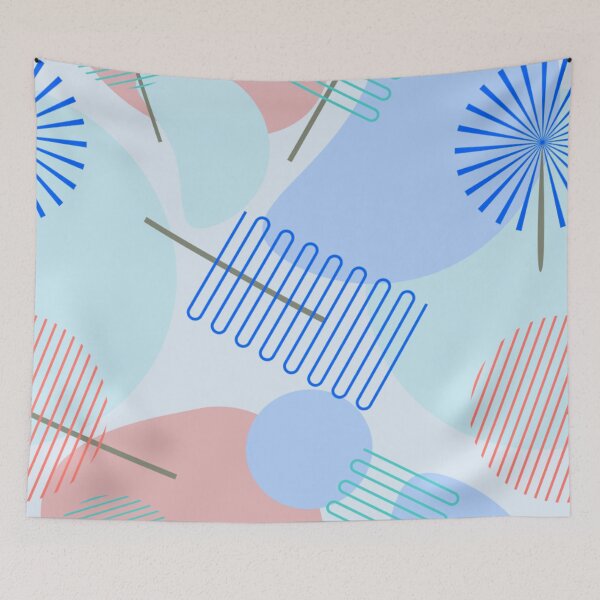 Item preview, Modern Memphis Style designed and sold by TotallyRetroArt.
