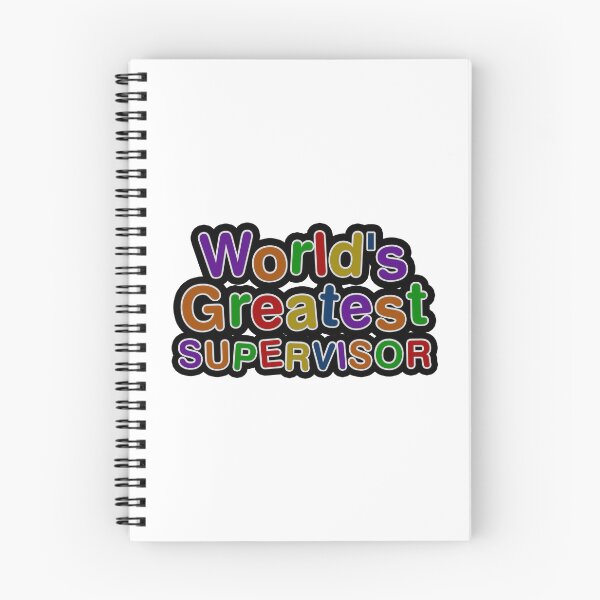 Item preview, World's Greatest SUPERVISOR designed and sold by AmyHNJ.