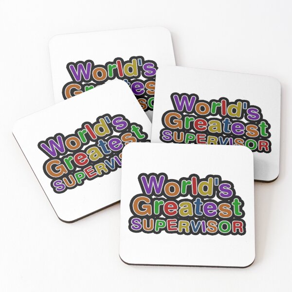 Item preview, World's Greatest SUPERVISOR designed and sold by AmyHNJ.