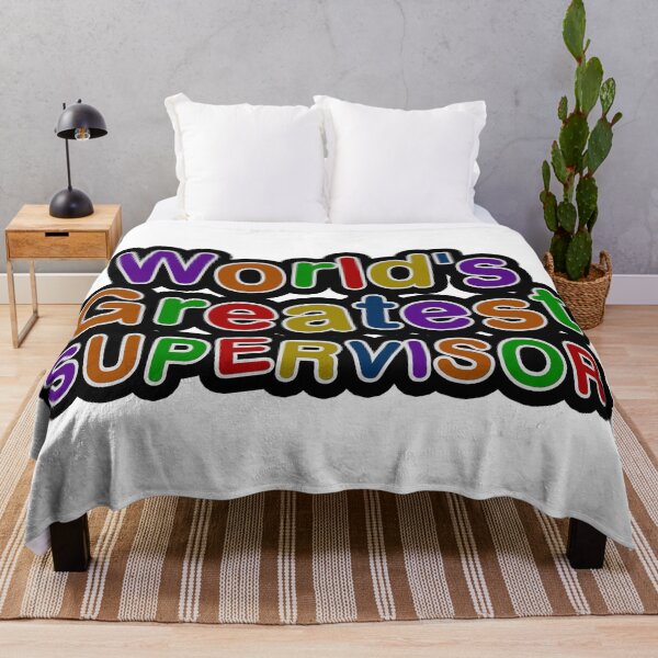 Item preview, World's Greatest SUPERVISOR designed and sold by AmyHNJ.
