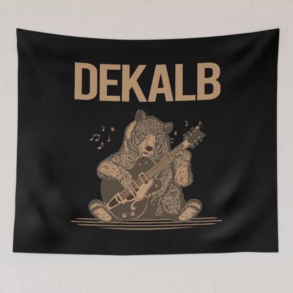 Item preview, Bear With Guitar DeKalb designed and sold by hurseslossb.