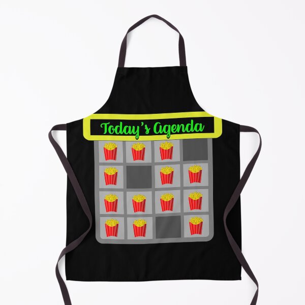 Item preview, It's all about French Fries - 'Today's Agenda' Collection Designs for T-shirts and other accessories. designed and sold by Ridiculam Toga.