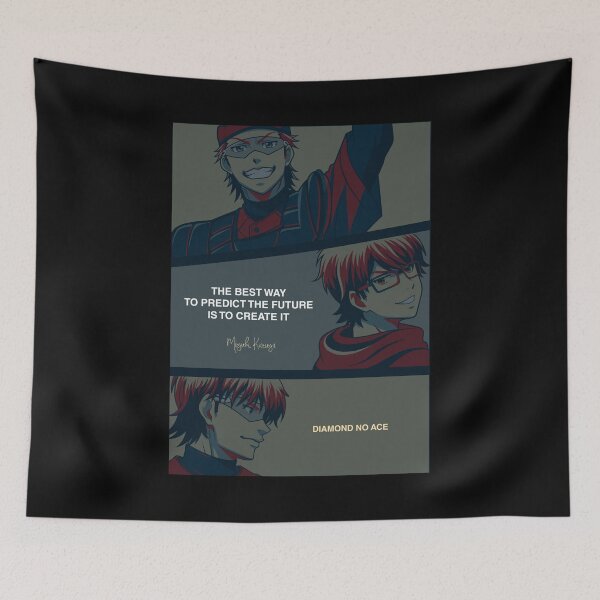 Item preview, Diamond no Ace: Miyuki Kazuya Create Future Quote designed and sold by Viability Creative.