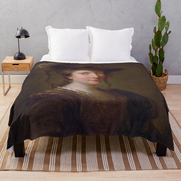 Item preview,  Portrait of Louise Julie de Nesle, Comtesse de Mailly by Alexis Grimou designed and sold by Vintage Designs +.