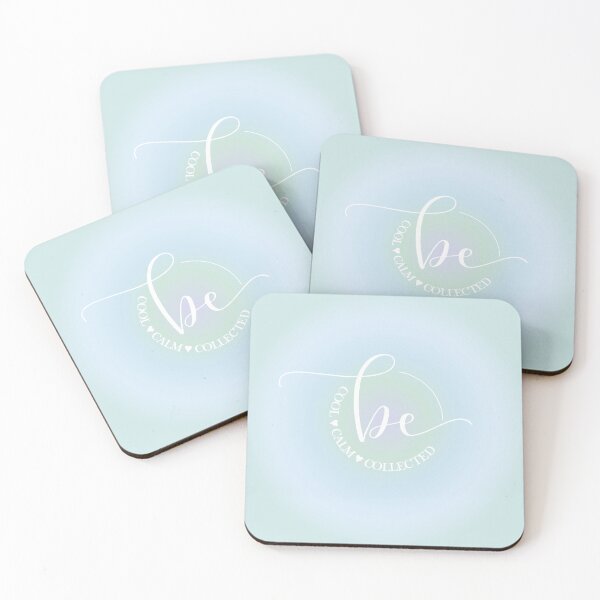 Item preview, Inspiring Quote Be Cool Calm And Collected designed and sold by IZiets.