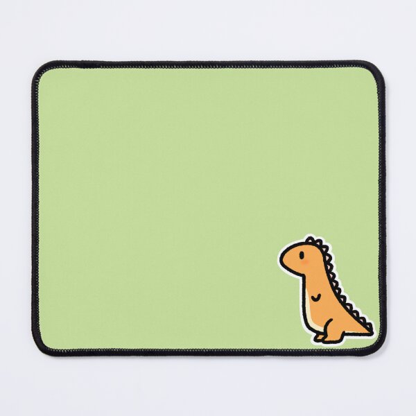 Item preview, Orange and pink dino designed and sold by anerdhavingfun.
