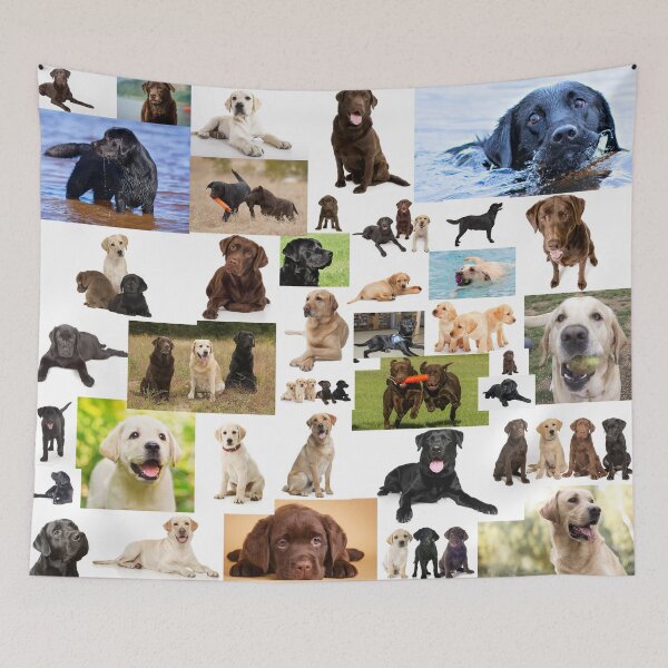 Item preview, Labrador Retriever Collage designed and sold by Yviemakes.