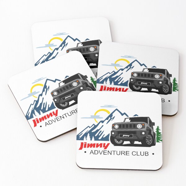 Item preview, Jimny Adventure Club - Gray designed and sold by HSDESIGNS  SHOP.