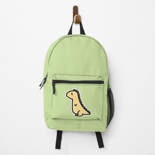 Item preview, Yellow and pink dino designed and sold by anerdhavingfun.