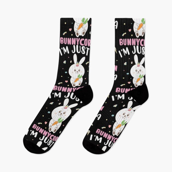 Item preview, I'm Just A Bunnycorn Cute Animal Rabbit Unicorn Lover designed and sold by haselshirt.