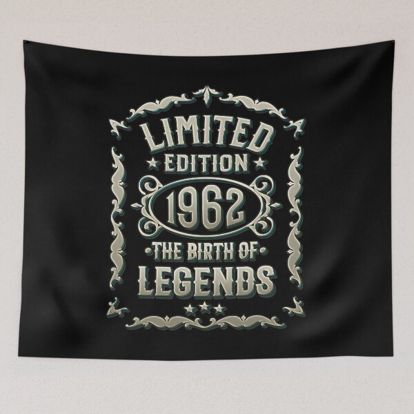 Item preview, Vintage 1962 60th Birthday Limited Edition 1962 designed and sold by Dubbra.