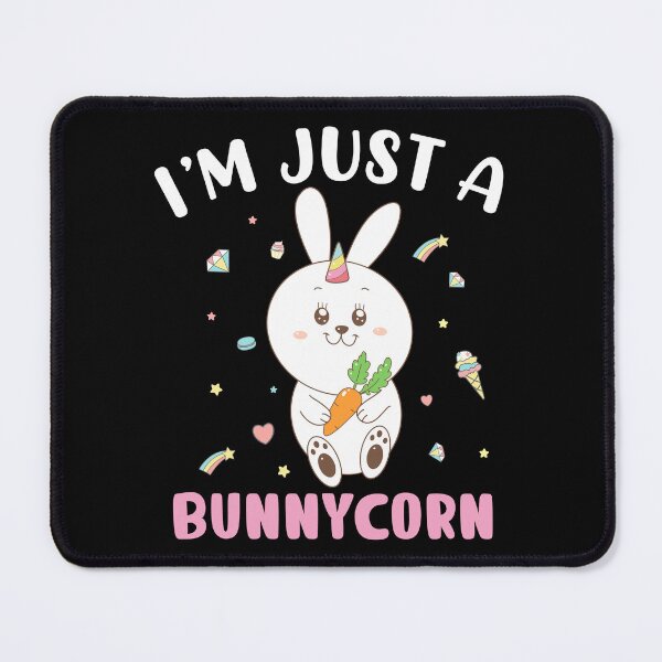 Item preview, I'm Just A Bunnycorn Cute Animal Rabbit Unicorn Lover designed and sold by haselshirt.