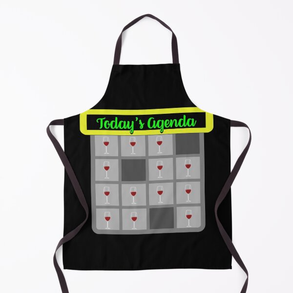 Item preview, It's all about the Wine - 'Today's Agenda' Collection Designs for T-shirts and other accessories. designed and sold by Ridiculam Toga.