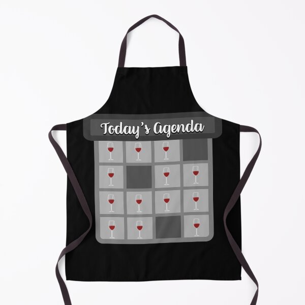 Item preview, It's all about the Wine - 'Today's Agenda' Collection Designs for T-shirts and other accessories. designed and sold by Ridiculam Toga.