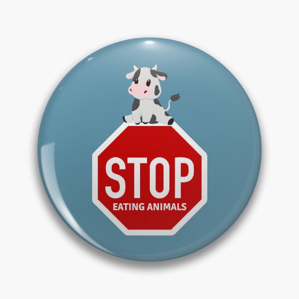 Item preview, Stop eating animals designed and sold by Lauraloris.