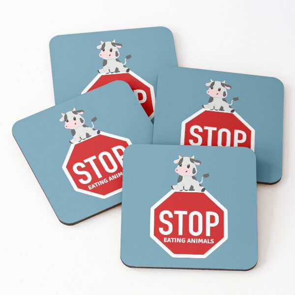 Item preview, Stop eating animals designed and sold by Lauraloris.