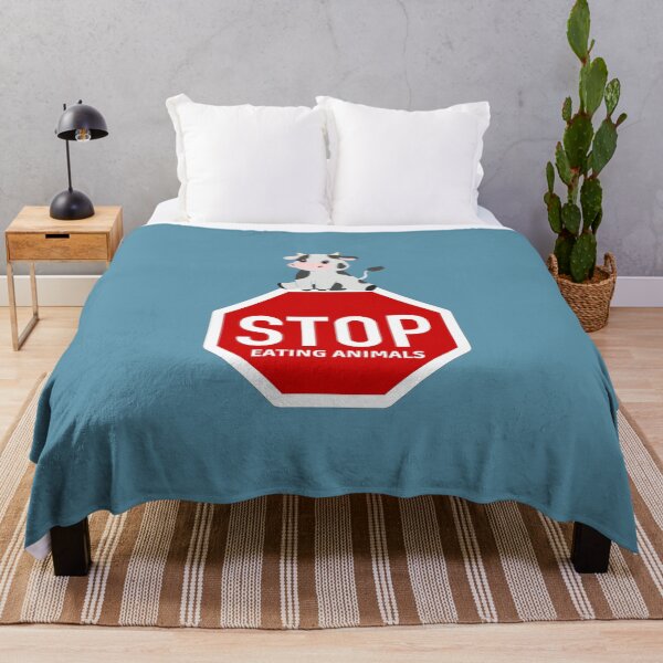 Item preview, Stop eating animals designed and sold by Lauraloris.