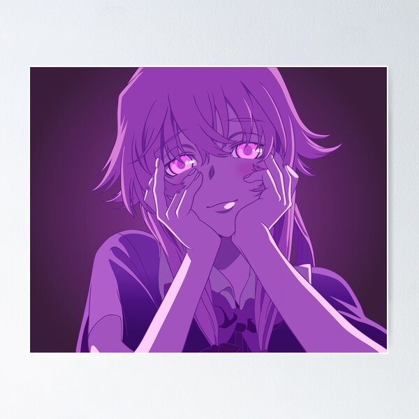 19610 Mirai Nikki Redial Anime Decor Wall Print Poster