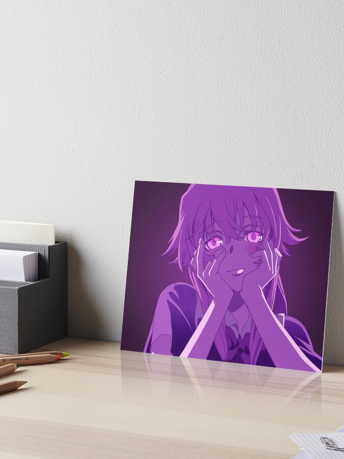 Yuno Gasai - Mirai Nikki | Art Board Print