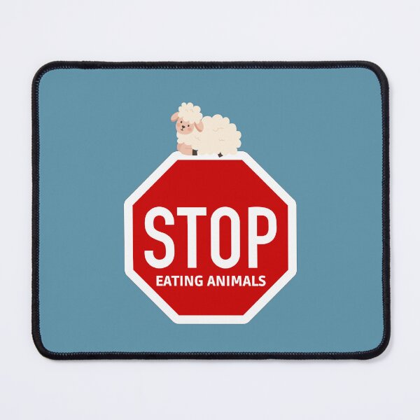 Item preview, Stop eating animals designed and sold by Lauraloris.