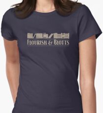 Flourish & Blotts Women's Fitted T-Shirt