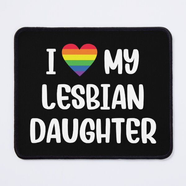 Item preview, I Love My Lesbian Daughter Supportive Mom Dad Parent Lgbtq+ designed and sold by haselshirt.
