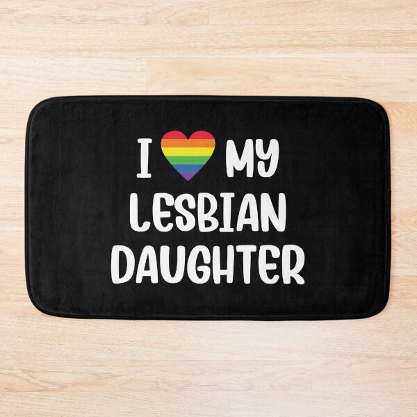 Item preview, I Love My Lesbian Daughter Supportive Mom Dad Parent Lgbtq+ designed and sold by haselshirt.