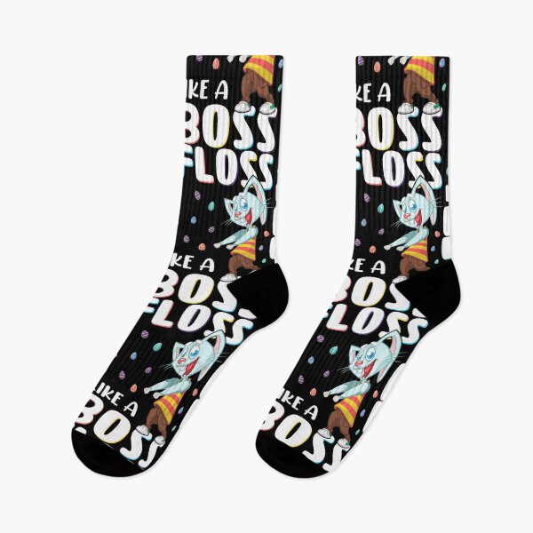 Item preview, Floss Like A Boss Funny Bunny Dancing Easter Egg designed and sold by haselshirt.