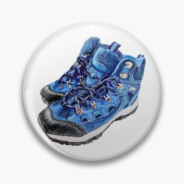Item preview, Blue Walking Shoes designed and sold by LornaBowdenART.