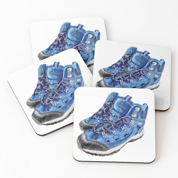 Item preview, Blue Walking Shoes designed and sold by LornaBowdenART.