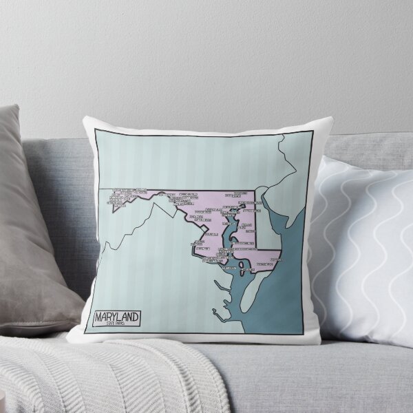 Item preview, Maryland State Parks Map designed and sold by FinlayMcNevin.