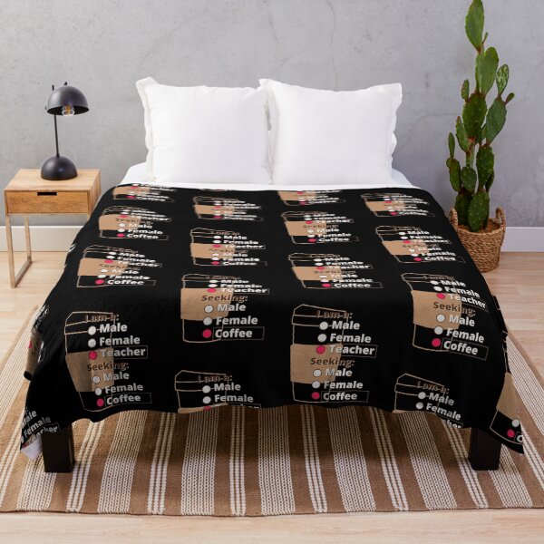 Item preview, Teacher Seeking Coffee Funny designed and sold by Life Is Beautiful.