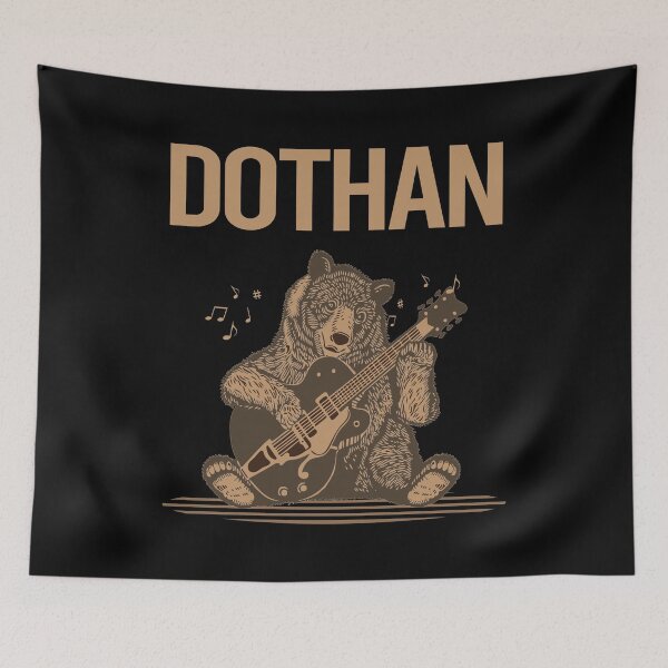 Item preview, Bear With Guitar Dothan designed and sold by hurseslossb.