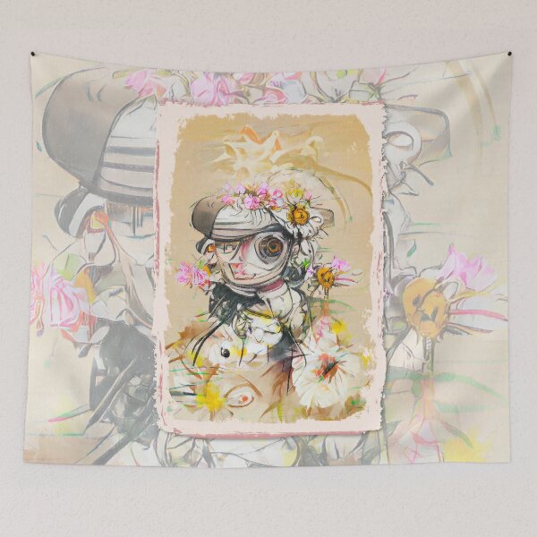 Item preview, Abstract Strange Flowers designed and sold by tabemisa.