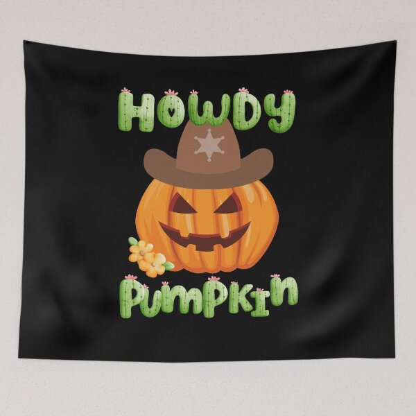 Item preview, Howdy Pumpkin, Spooky pumpkin, Halloween costume, trick or treat designed and sold by allycat57.