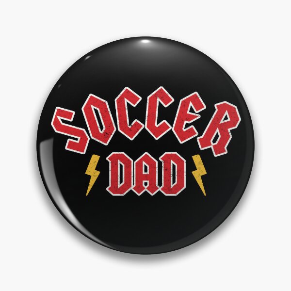 Item preview, Soccer Dad - metal rock style designed and sold by Numero14.
