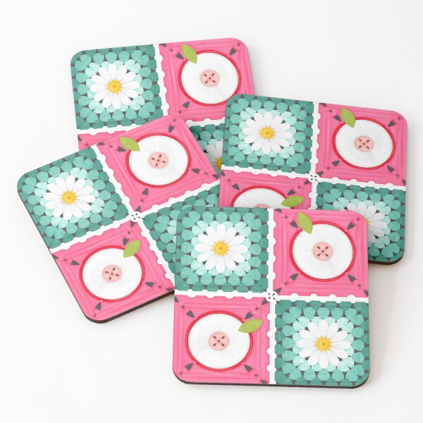 Item preview, apples and daisies designed and sold by JuHeSch.