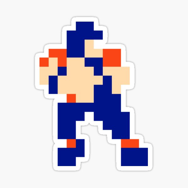 Tecmo Bowl QB - Washington' Sticker for Sale by CasualBiscuits