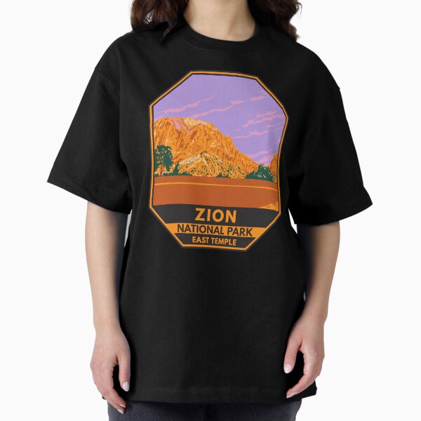 Vista previa del artículo con la obra «Emblema del Templo Este del Parque Nacional Zion, Utah», diseñado y vendido por KrisSidDesigns.