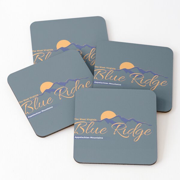 Item preview, The West Virginia Blue Ridge Mountains (gold) designed and sold by Jeremy Lee.