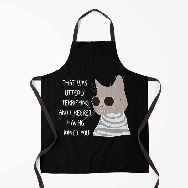 Item preview, Be a proud cat dad with our funny tee shirts. That was utterly terrifying and we regret having joined the unfunny shirt club. Shop now and make them laugh! designed and sold by SERGEY OVCHARUK.
