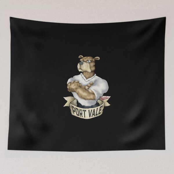 Item preview, Port Vale Dog Mascot Sticker designed and sold by gusplawn5.