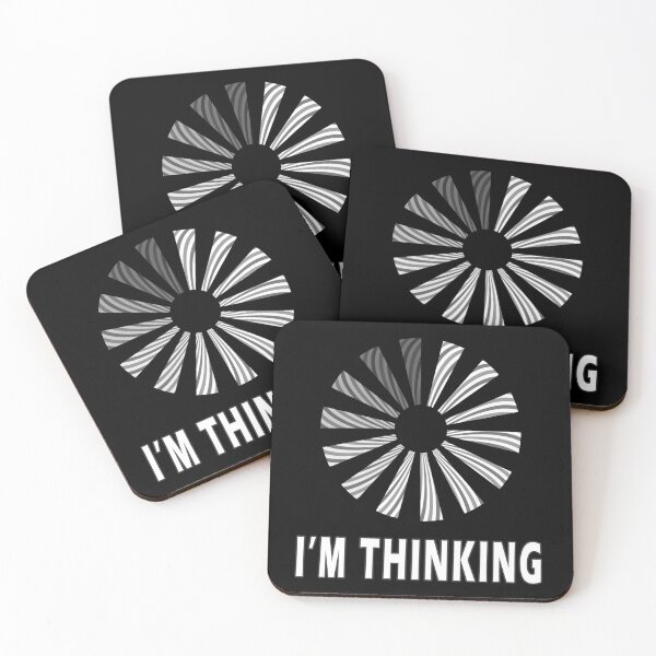 Item preview, I'm Thinking Cancel Loading Symbol Thinking designed and sold by Countrysmart.