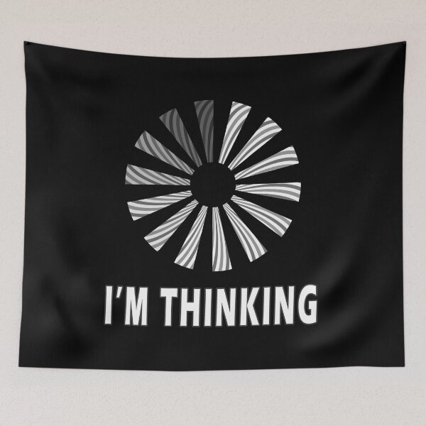 Item preview, I'm Thinking Cancel Loading Symbol Thinking designed and sold by Countrysmart.