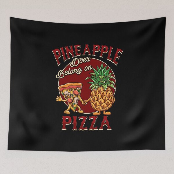 Item preview, Pineapple Does Belong On Pizza Funny Food Lover Fun Hawaiian designed and sold by Andy8891.